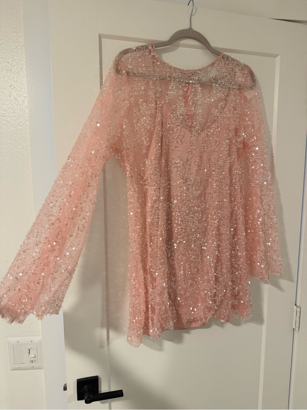 MABLE Sequined Women's Dress - Sheer